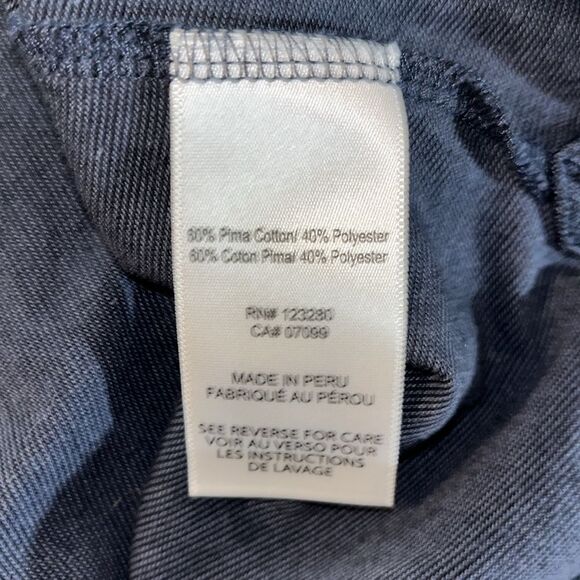 No Logo Dark Navy Blue Travis Mathew Golf Polo Shirt Classic fit XL Mens - Picture 4 of 6